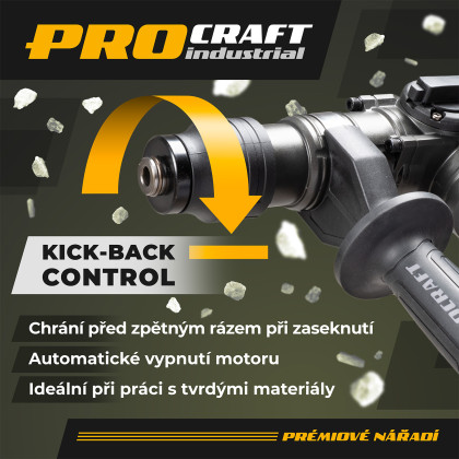 Kladivo vrtací aku Procraft Industrial HD20A | HD20A
