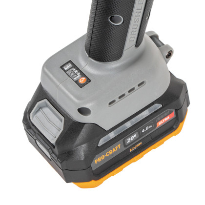 Aku bruska Procraft Industrial AG125A-1B-F (Taška) | AG125A-1B-F