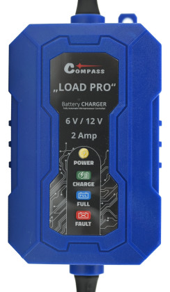 Nabíječka akumulátoru LOAD PRO 2Amp 6/12V