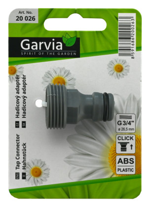 Adaptér hadicový s vnějším závitem 3/4"