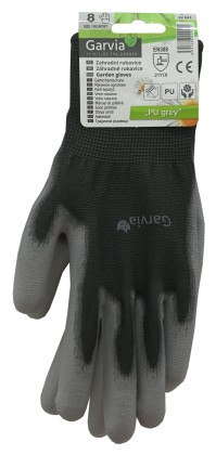 Rukavice zahradní vel. 8 PU grey
