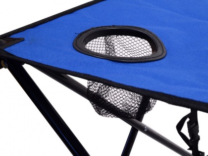 Stůl kempingový skládací LISBOA modrý