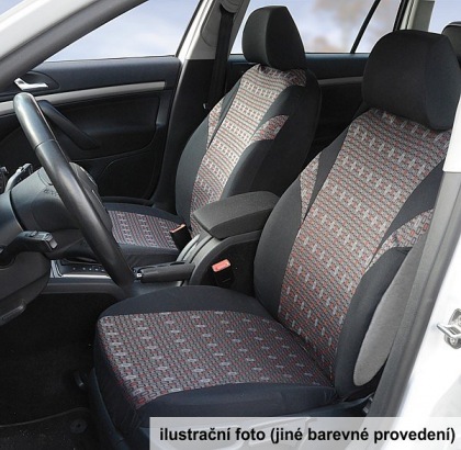 Potahy sedadel sada 9ks JACK  II. AIRBAG