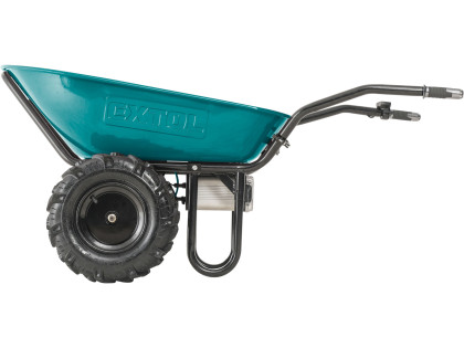 POŠK. OBAL kolečko dvoukolák s převodovkou aku, 260kg, 100l, 40V Li-ion, 6Ah