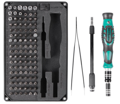 Sada bitů s adaptérem pro jemnou mechaniku, 106 ks - HT251106
