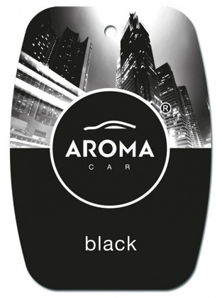 Osvěžovač Aroma CAR CITY BLACK