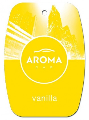 Osvěžovač Aroma CAR CITY VANILLA