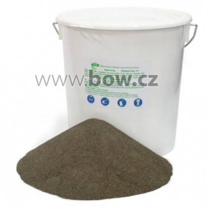 Abrazivo („písek“) na pískování EVAM, zrnitost 0,2 - 2 mm, kbelík 16 kg