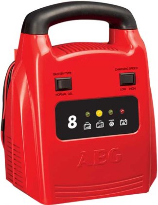 AEG - Nabíječka baterií automatická 8A, 12V, 2-80Ah