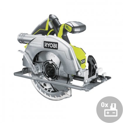 Aku bezuhlíková okružní pila Ryobi R18CS7-0, 18V, 184mm