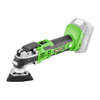 Aku multifunkční oscilační bruska PMT20bb Procraft (bez baterie a nabíječky) | PMT20bb