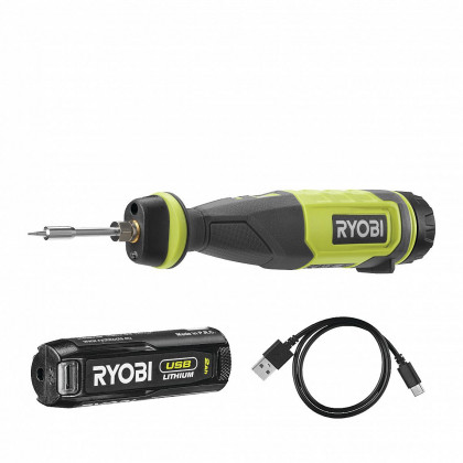 Aku pájka Ryobi RSI4-120G, 4V