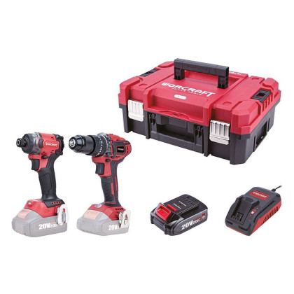 Aku set Worcraft XCUBE030 utahovák 260Nm + šroubovák 50Nm, 20V