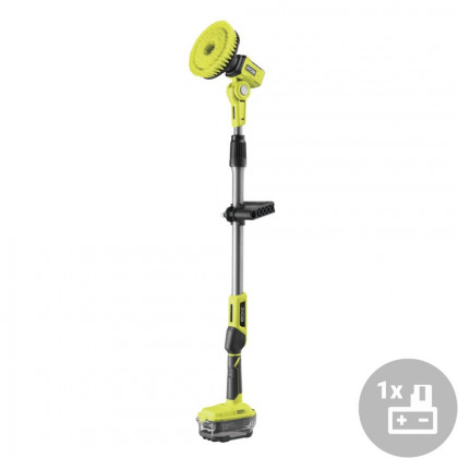 Aku teleskopický kartáč RYOBI R18TPS-120G, 18V, 2,0Ah