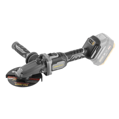 Aku úhlová bruska s plochou hlavou Procraft Industrial AG125C (bez baterie a nabíječky) | AG125C bb
