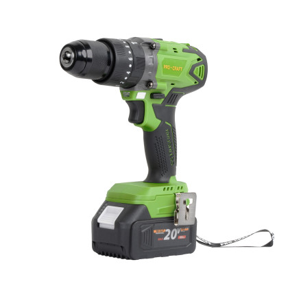 Aku vrtací šroubovák s příklepem Procraft PA18BL 1 baterie | PA18BL 1B