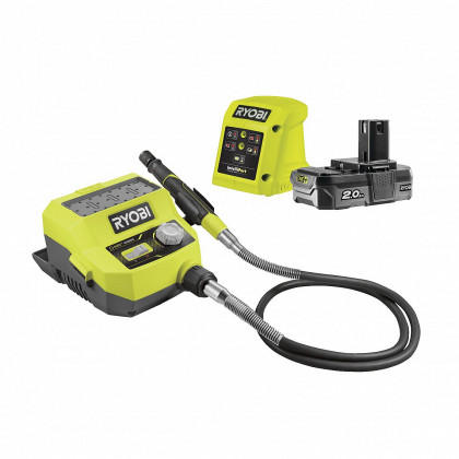 Akumulátorová minibruska+35ks příslušenství (1x2,0 Ah) Ryobi RRTS18-120GA35, 18V