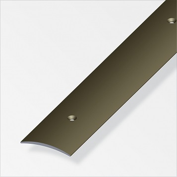 ALFER - Profil přechodový oblouk děrovaný hliník elox bronz 2000x30x5mm