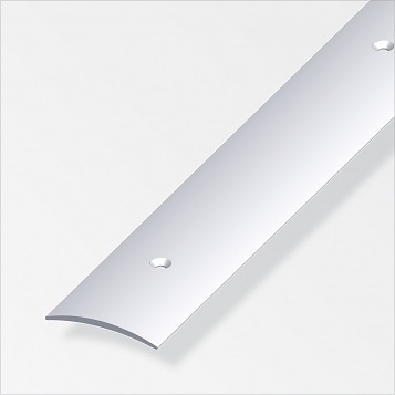 ALFER - Profil přechodový oblouk děrovaný hliník elox stříbro 2000x30x5mm