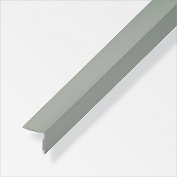 ALFER - Úhelník samolepící PVC titan 1000x20x20x1,5mm