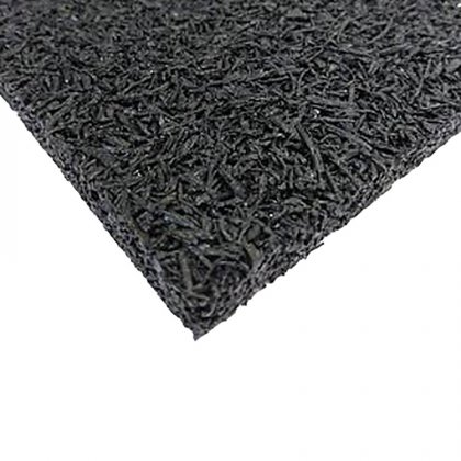 Antivibrační elastická tlumící rohož (deska) z drásaniny F570, FLOMA - délka 200 cm, šířka 100 cm a výška 1,5 cm