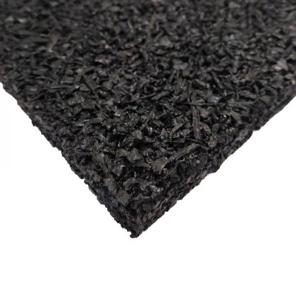 Antivibrační elastická tlumící rohož (deska) ze směsi granulátu a drásaniny FS700, FLOMA - délka 200 cm, šířka 100 cm a výška 0,8 cm