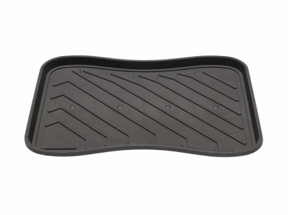 Antracitový plastový odkapávač na boty - 38 x 50 x 2 cm