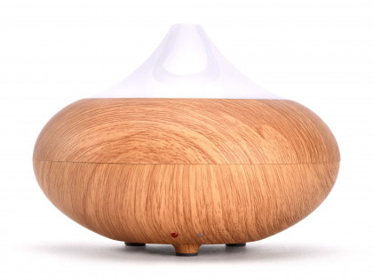 Aroma difuzér Fuji, osvěžovač a zvlhčovač vzduchu, imitace světlého dřeva
