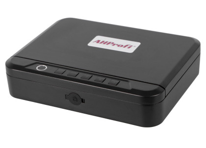 Bezpečnostní kufr na otisk prstu, 295 x 230 x 73 mm