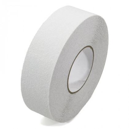 Bílá korundová podlahová páska Marine - 18,3 m x 5 cm