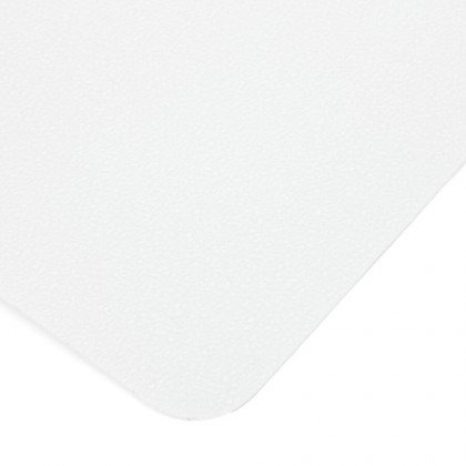 Bílá plastová protiskluzová voděodolná podlahová páska - 61 x 15 cm