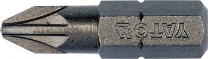 Bit křížový 1/4" PZ2x 25 mm 10 ks S2