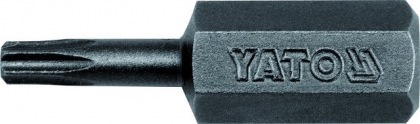 Bit TORX s otvorem 8 mm T15 x 30 mm 50 ks
