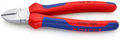 Boční štípací kleště chromované 180 mm  - 7005180