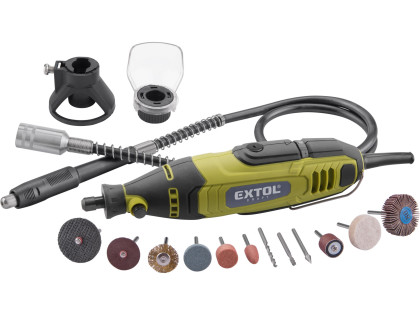 Bruska přímá s ohebným nástavcem, 210ks, 135W