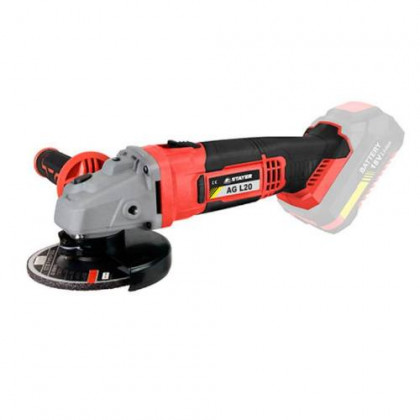 Bruska úhlová aku AG L20, Ø 125 mm, 18 V (bez baterie a nabíječky), STAYER