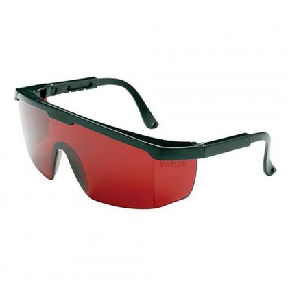 Brýle ochranné nastavitelné B507 červené
