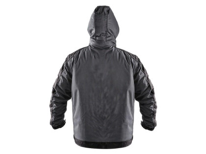 Bunda CXS IRVINE, zimní, pánská, šedo-černá, vel. 6XL