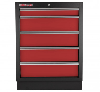 Celokovová skříňka s 5-ti šuplíky PROFI - RTGC1305