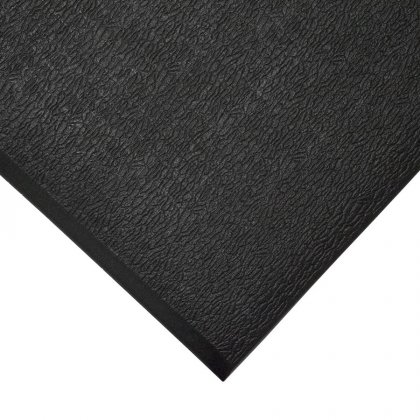 Černá gumová protiskluzová protiúnavová průmyslová rohož - 18,3 m x 90 cm x 0,9 cm
