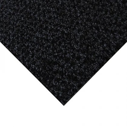 Černá kobercová vnitřní čistící zóna Alanis - 150 x 200 x 0,75 cm