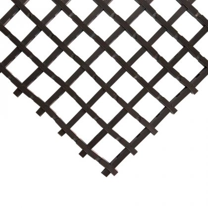 Černá olejivzdorná protiskluzová průmyslová univerzální rohož - 500 x 120 x 1,2 cm