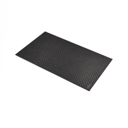 Černá olejivzdorná průmyslová extra odolná rohož Safety Stance Solid - 150 x 90 x 2,0 cm