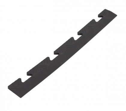 Černý plastový nájezd "samice" Tenax - 48 x 5,1 x 0,8 cm