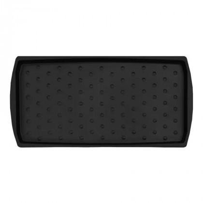 Černý plastový odkapávač na boty FLOMA Soho - 38 x 75 x 3 cm