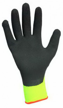 CERVA - PALAWAN rukavice nylonové latexová dlaň - velikost 8