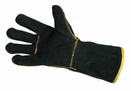 CERVA - SANDPIPER BLACK rukavice svářečské černé - velikost 11