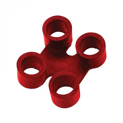 Červená gumová spojka pro rohože Sanitop Deluxe