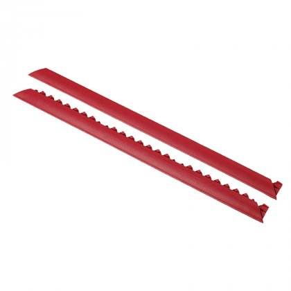 Červená náběhová hrana "samec" MD Ramp System, Nitrile - délka 152 cm a šířka 5 cm