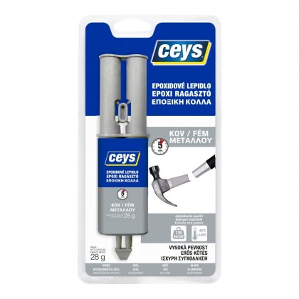CEYS epoxidové dvousložkové lepidlo na kov 28g